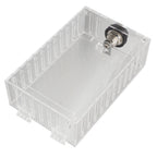 Thermostat Lock Box Universal Large Transparent Thermostat Protective Guard for Thermostat On Wall Coded Lock
