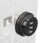 Thermostat Lock Box Universal Large Transparent Thermostat Protective Guard for Thermostat On Wall Coded Lock
