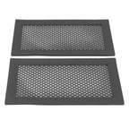 2Pcs Baby Proof Vent Cover Child Proof Safe Soft Silicone for Home Floor Catch Debris Hair Insect Black