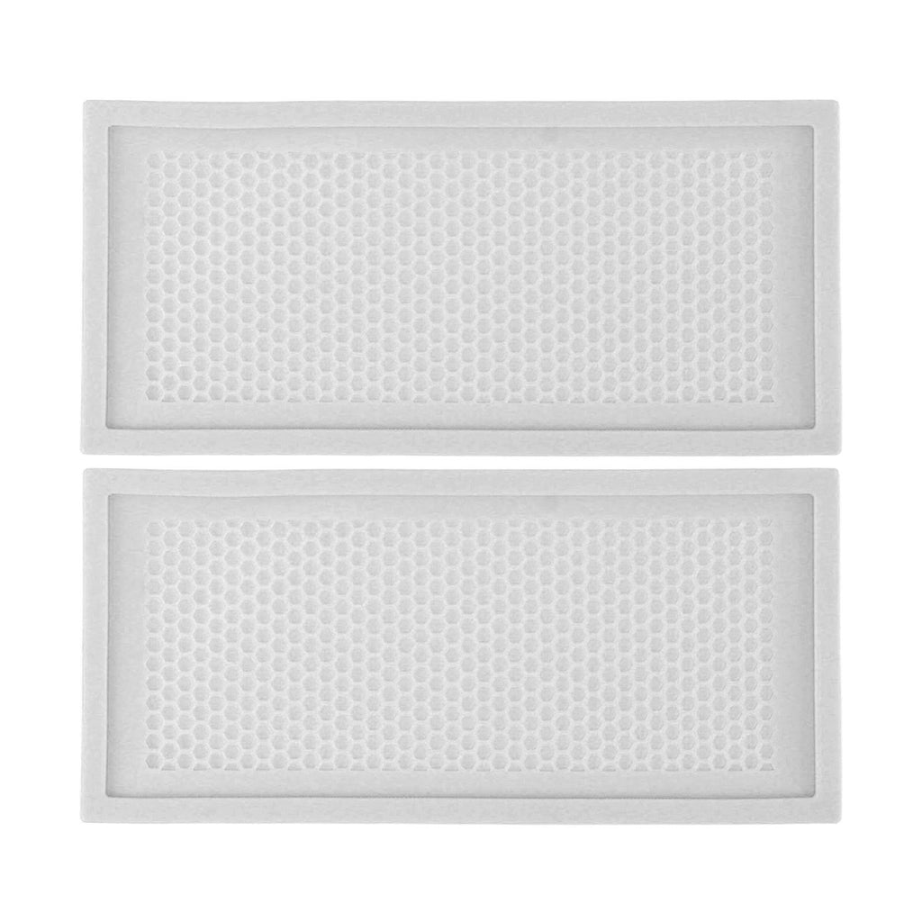 2Pcs Baby Proof Vent Cover Child Proof Safe Soft Silicone for Home Floor Catch Debris Hair Insect White