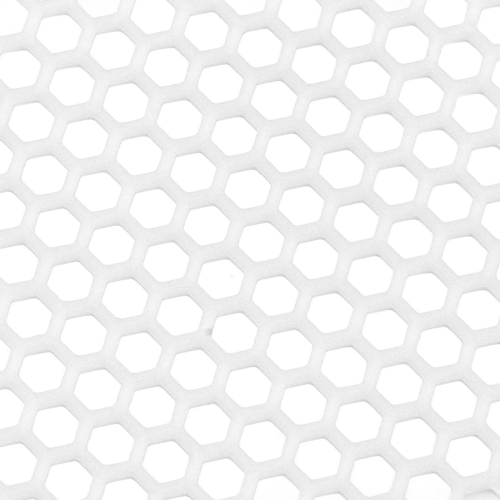 2Pcs Baby Proof Vent Cover Child Proof Safe Soft Silicone for Home Floor Catch Debris Hair Insect White