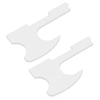 2PCS Lightsaber Stand Wall Mount Holder Acrylic Easy Installation Wand Stand for Wand Cosplay White