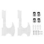 2PCS Lightsaber Stand Wall Mount Holder Acrylic Easy Installation Wand Stand for Wand Cosplay Transparent