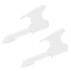 2PCS Lightsaber Stand Wall Mount Holder Acrylic Easy Installation Wand Stand for Wand Cosplay Transparent