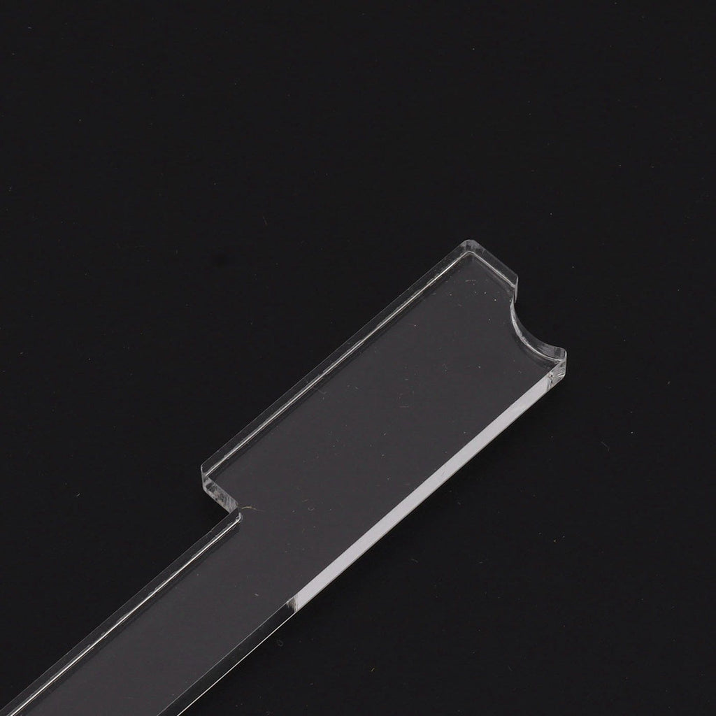 2PCS Lightsaber Stand Wall Mount Holder Acrylic Easy Installation Wand Stand for Wand Cosplay Transparent