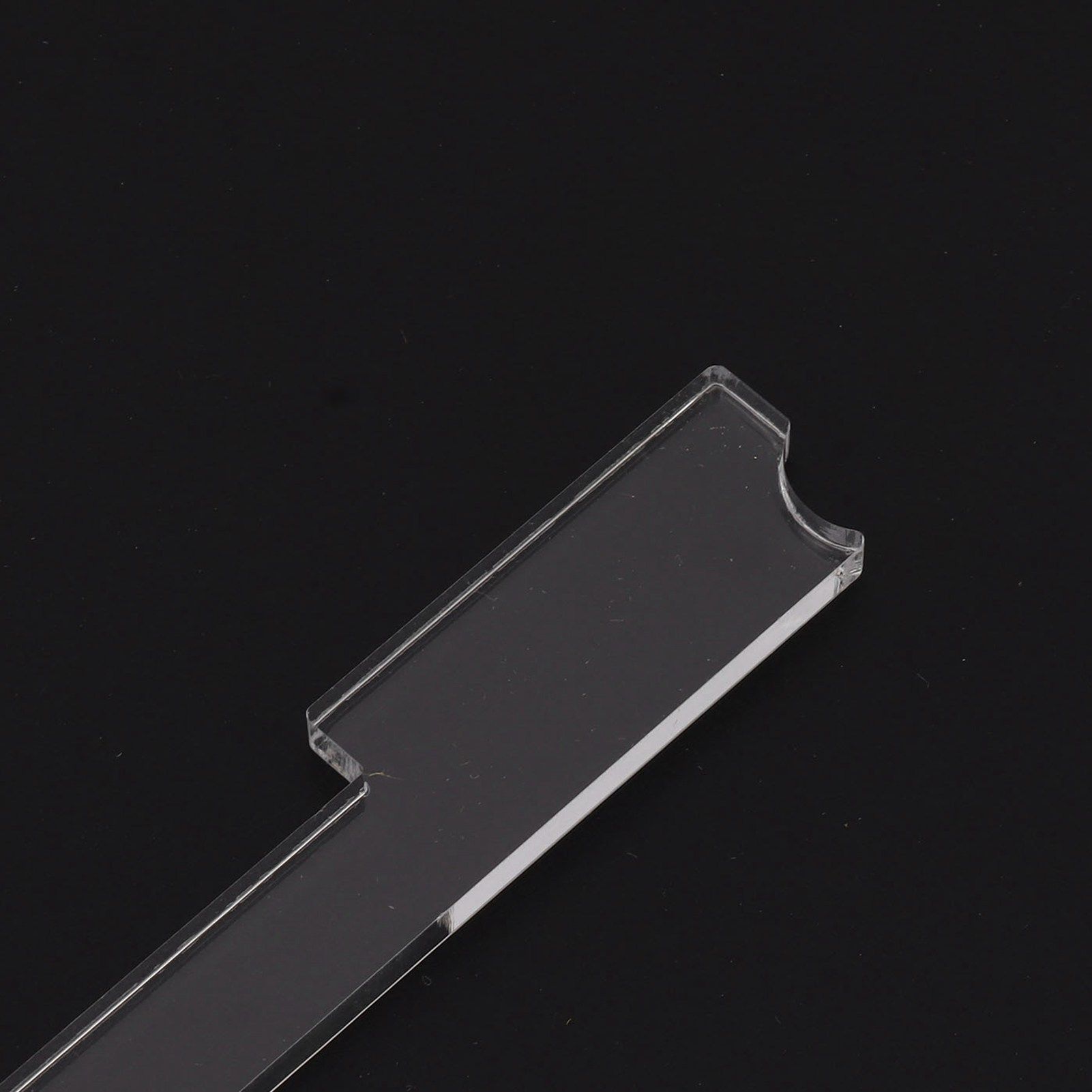 2PCS Lightsaber Stand Wall Mount Holder Acrylic Easy Installation Wand Stand for Wand Cosplay Transparent