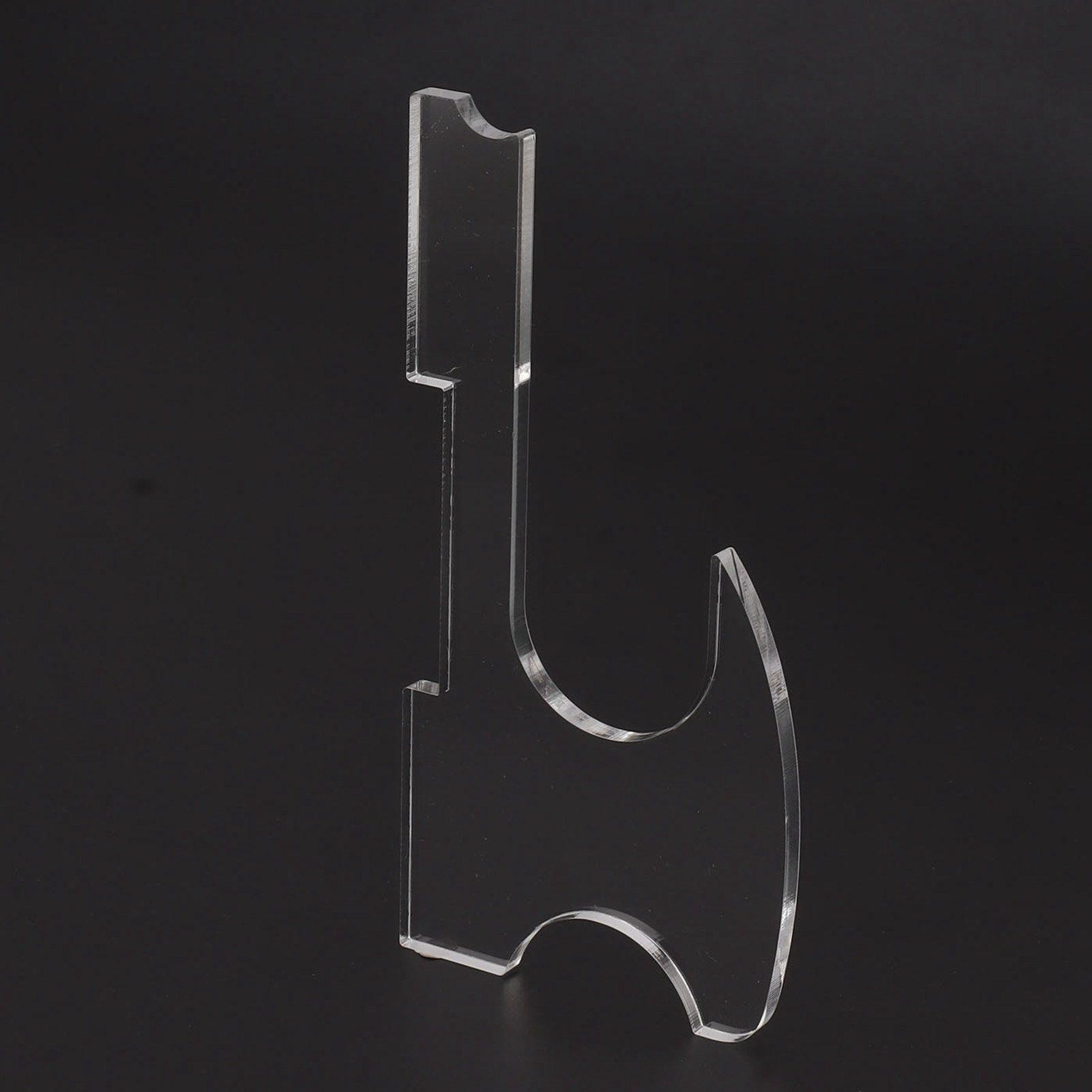 2PCS Lightsaber Stand Wall Mount Holder Acrylic Easy Installation Wand Stand for Wand Cosplay Transparent