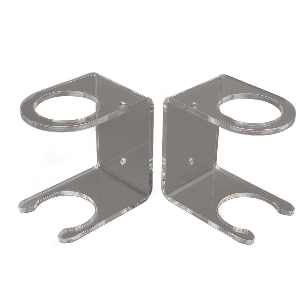 2PCS Baseball Bat Wall Stand Acrylic Wall Mounted Ball Holder Rack Baseball Bat Display Shelf for Home Stadium Office Collection Transparent