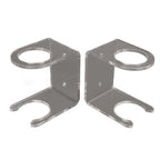 2PCS Baseball Bat Wall Stand Acrylic Wall Mounted Ball Holder Rack Baseball Bat Display Shelf for Home Stadium Office Collection Transparent