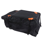Car Rooftop Cargo Carrier Bag 425L Oxford Cloth Waterproof Universal Car Roof Luggage Storage Bag for Outdoor Camping Travel 600D