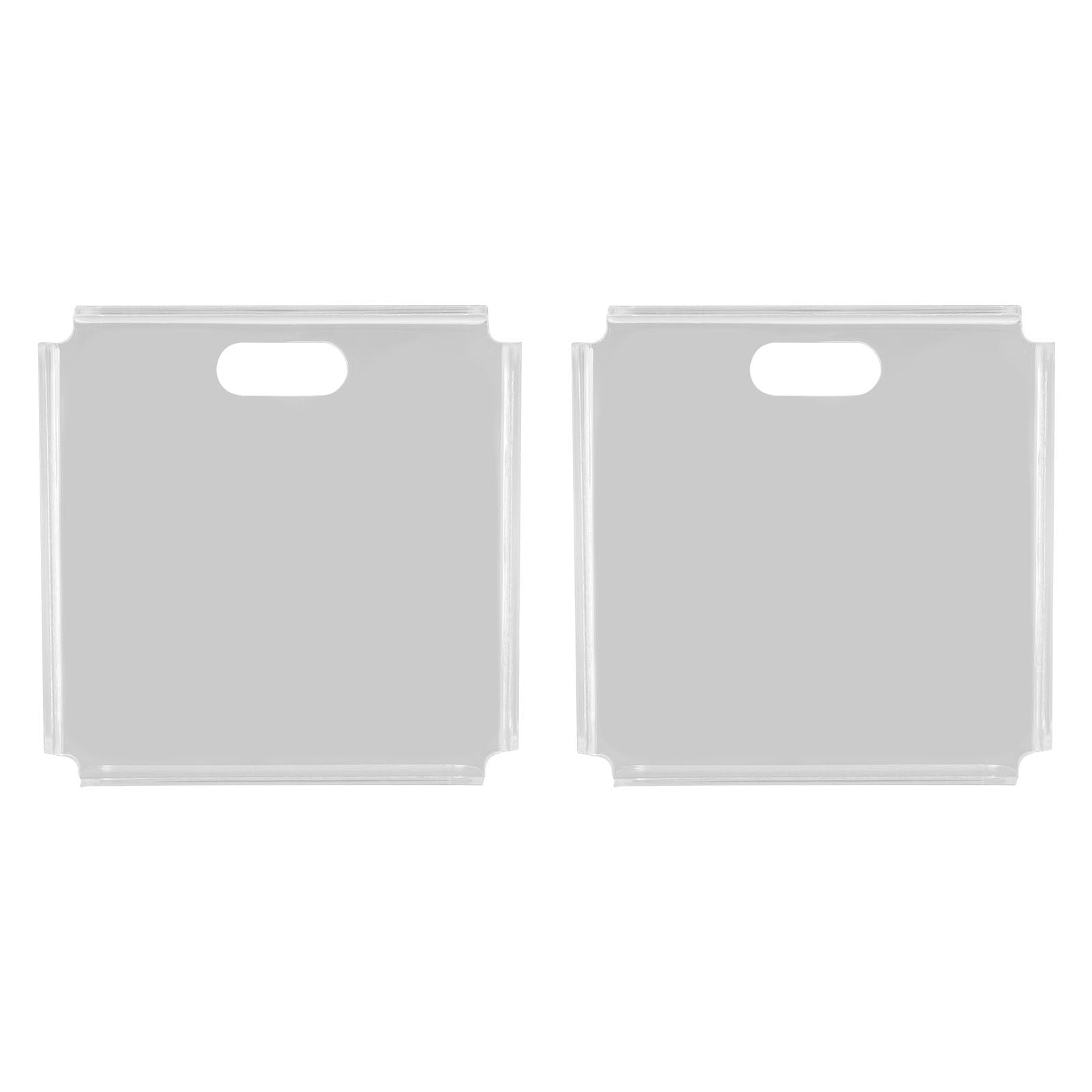 2pcs Small Speaker Wall Shelf Acrylic Adhesive Multi Angle Adjustment Space Saving Security Cameras Floating Shelf for Home Office