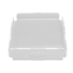 2pcs Small Speaker Wall Shelf Acrylic Adhesive Multi Angle Adjustment Space Saving Security Cameras Floating Shelf for Home Office