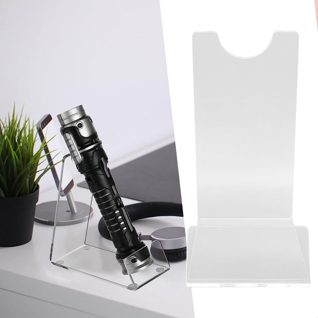Lightsaber Display Stand Acrylic Desktop Light Saber Holder Rack for Home Photo Phone Lightsaber Record Storage Decoration