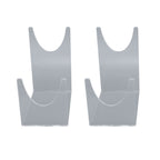 2pcs Acrylic Shofar Stand Clear Transparent Shofar Stand Sturdy Shofar Holder for Home Office Decor