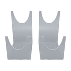 2pcs Acrylic Shofar Stand Clear Transparent Shofar Stand Sturdy Shofar Holder for Home Office Decor