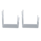 2pcs Acrylic Shofar Stand Clear Transparent Shofar Stand Sturdy Shofar Holder for Home Office Decor