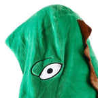Dinosaur Robe Pajama Wearable Dinosaur Blanket Super Soft Dinosaur Blanket Hoodie for Kids Adults M 140cm