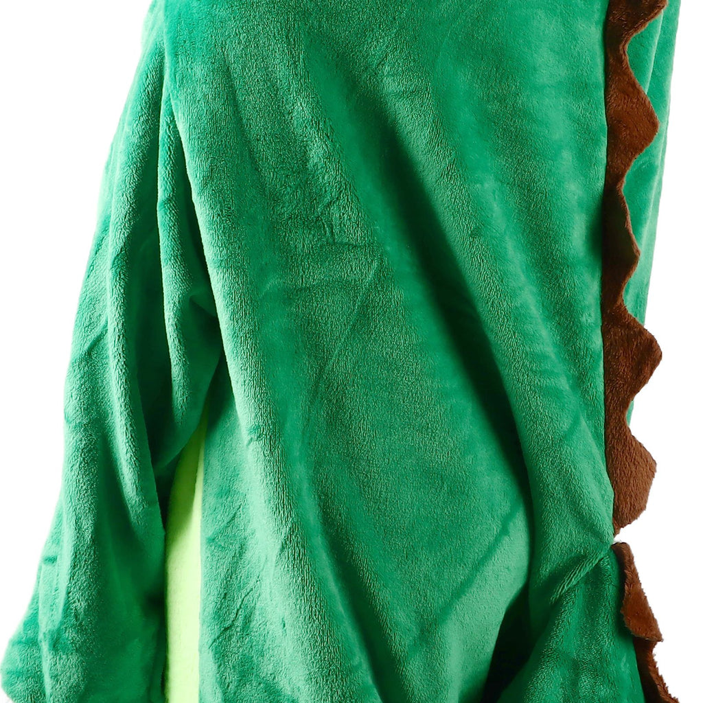 Dinosaur Robe Pajama Wearable Dinosaur Blanket Super Soft Dinosaur Blanket Hoodie for Kids Adults M 140cm