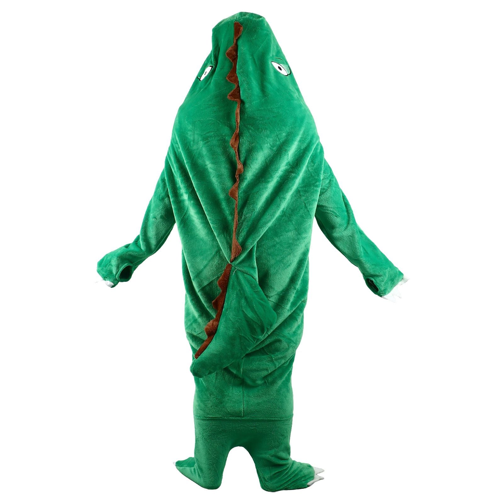 Dinosaur Robe Pajama Wearable Dinosaur Blanket Super Soft Dinosaur Blanket Hoodie for Kids Adults XL 190cm