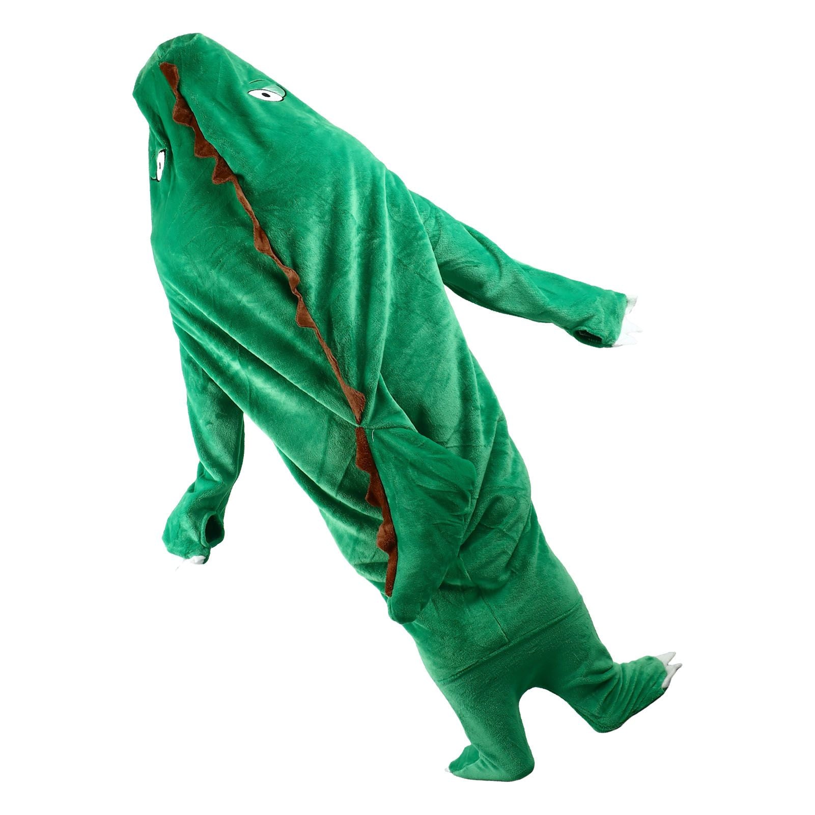 Dinosaur Robe Pajama Wearable Dinosaur Blanket Super Soft Dinosaur Blanket Hoodie for Kids Adults XL 190cm