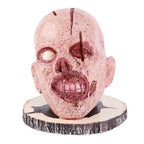 Knife Holder Head Horrr Skull Knife Storage Rack for Halloween Home Decor Kitchen Ornament