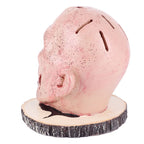 Knife Holder Head Horrr Skull Knife Storage Rack for Halloween Home Decor Kitchen Ornament