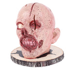 Knife Holder Head Horrr Skull Knife Storage Rack for Halloween Home Decor Kitchen Ornament
