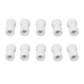 10 Pcs Plastic Quick Connect Fittings Multifunctional Plastic Quick Pipe Fitting for Home Winery Beer Brewing 3/8