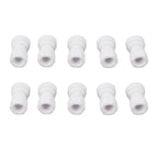 10 Pcs Plastic Quick Connect Fittings Multifunctional Plastic Quick Pipe Fitting for Home Winery Beer Brewing 3/8