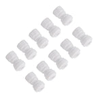 10 Pcs Plastic Quick Connect Fittings Multifunctional Plastic Quick Pipe Fitting for Home Winery Beer Brewing 3/8