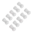 10 Pcs Plastic Quick Connect Fittings Multifunctional Plastic Quick Pipe Fitting for Home Winery Beer Brewing 3/8
