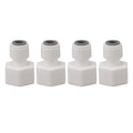 4Pcs Plastic Draft Beer Barrel Dispenser Adapter Beer Machine Maker Dispenser Adapter DN65