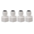 4Pcs Plastic Draft Beer Barrel Dispenser Adapter Beer Machine Maker Dispenser Adapter DN65