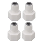 4Pcs Plastic Draft Beer Barrel Dispenser Adapter Beer Machine Maker Dispenser Adapter DN65