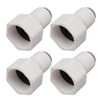 4Pcs Plastic Draft Beer Barrel Dispenser Adapter Beer Machine Maker Dispenser Adapter DN65