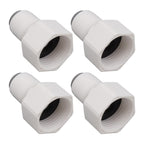 4Pcs Plastic Draft Beer Barrel Dispenser Adapter Beer Machine Maker Dispenser Adapter DN65