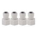 4Pcs Plastic Draft Beer Barrel Dispenser Adapter Beer Machine Maker Dispenser Adapter DN10