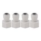 4Pcs Plastic Draft Beer Barrel Dispenser Adapter Beer Machine Maker Dispenser Adapter DN10
