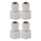 4Pcs Plastic Draft Beer Barrel Dispenser Adapter Beer Machine Maker Dispenser Adapter DN10