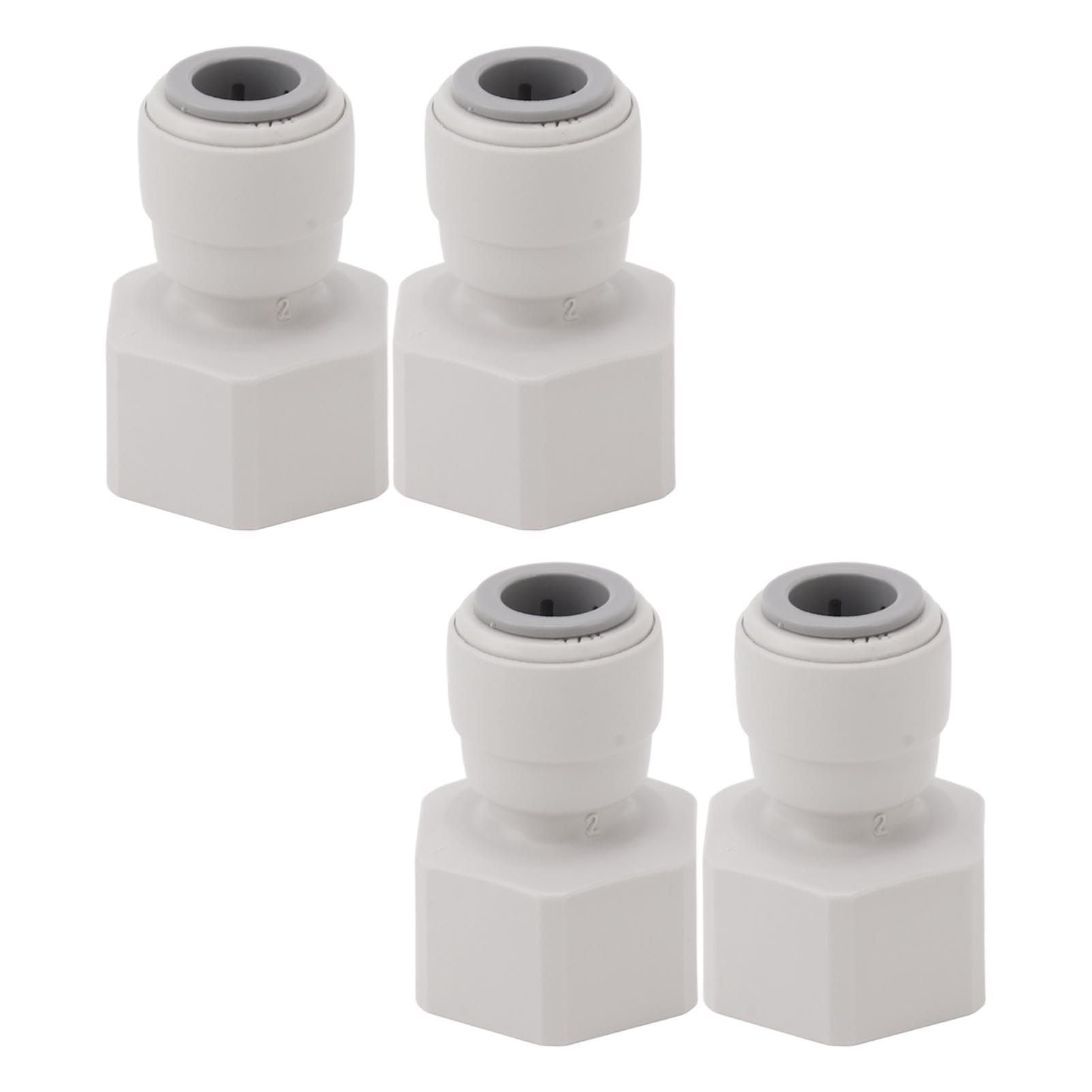 4Pcs Plastic Draft Beer Barrel Dispenser Adapter Beer Machine Maker Dispenser Adapter DN10
