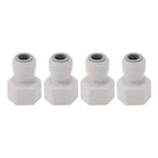 4Pcs Plastic Draft Beer Barrel Dispenser Adapter Beer Machine Maker Dispenser Adapter DN10
