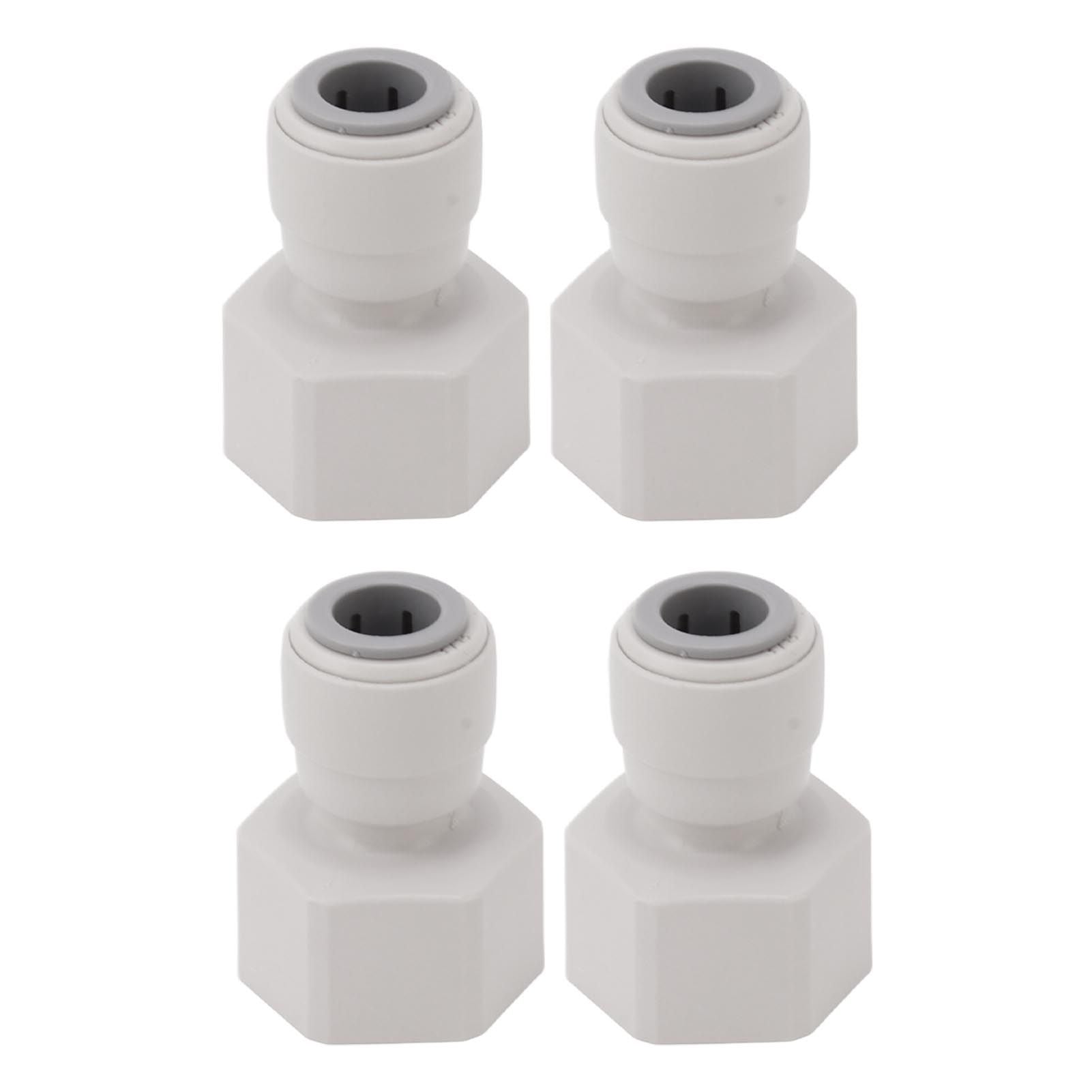 4Pcs Plastic Draft Beer Barrel Dispenser Adapter Beer Machine Maker Dispenser Adapter DN10