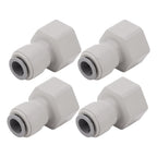 4Pcs Plastic Draft Beer Barrel Dispenser Adapter Beer Machine Maker Dispenser Adapter DN10