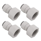 4Pcs Plastic Draft Beer Barrel Dispenser Adapter Beer Machine Maker Dispenser Adapter DN10
