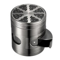 Manual Spice Grinder Small Portable Zinc Alloy Herb Grinder for Household Kitchen Restaurant