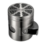 Manual Spice Grinder Small Portable Zinc Alloy Herb Grinder for Household Kitchen Restaurant