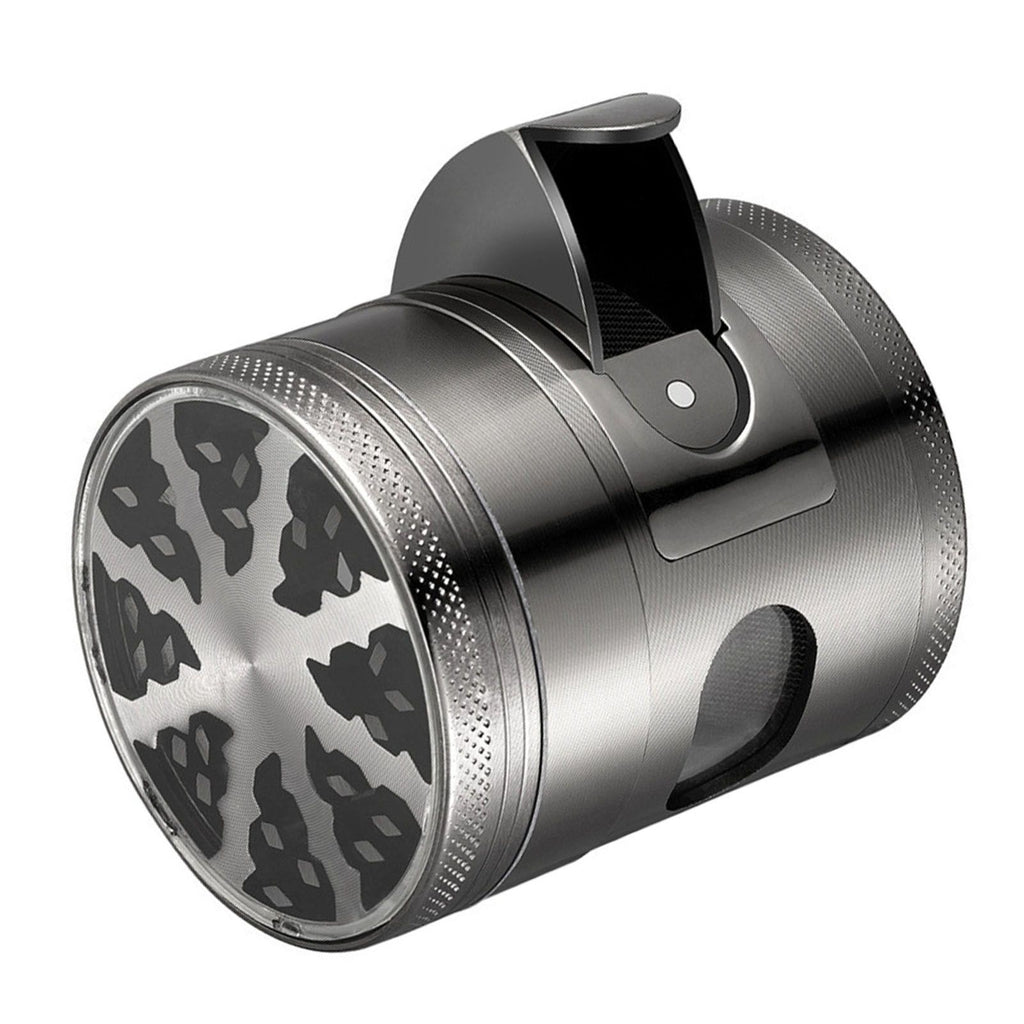 Manual Spice Grinder Small Portable Zinc Alloy Herb Grinder for Household Kitchen Restaurant