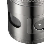 Manual Spice Grinder Small Portable Zinc Alloy Herb Grinder for Household Kitchen Restaurant