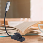 Book Light Small Lightweight Vertical Head Clip On Reading Light for Kids Studying