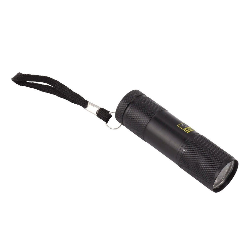 Small UV Flashlight 9 Led 395nm Purple Light Flashlight Mini Pet Urine Detector Light for Dog Cat Dry Stains Resin Curing